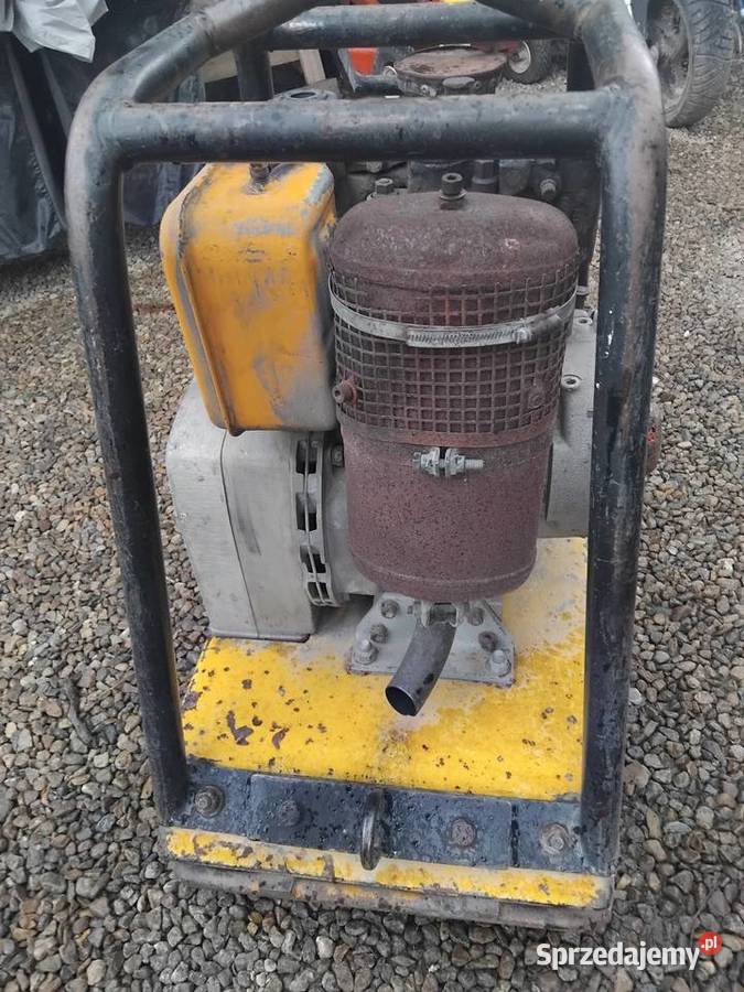 Zagęszczarka rewersyjna wacker diesel płyta Konina