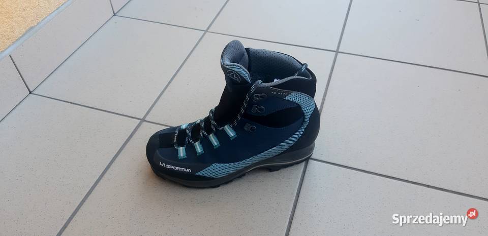 Buty damdkie trekkingowe wysokie granatowe 395 śląskie Czechowice-Dziedzice