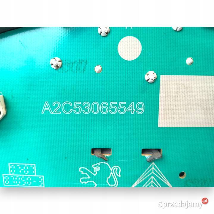 LICZNIK ZEGARY A2C53065549 Peugeot 207 14 16 HDI