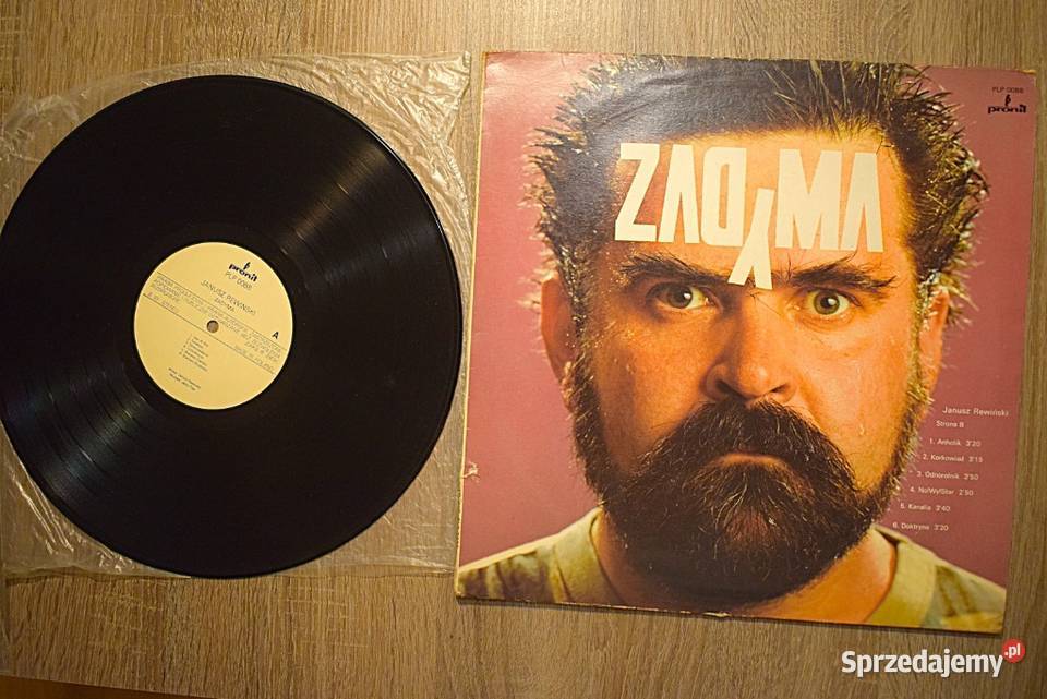 Jan Pietrzak 1985 płyta w stanie kujawsko-pomorskie Chełmno
