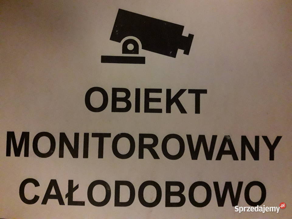 TABLICA OSTRZEGAWCZA DO POWIESZENIA mazowieckie Warszawa