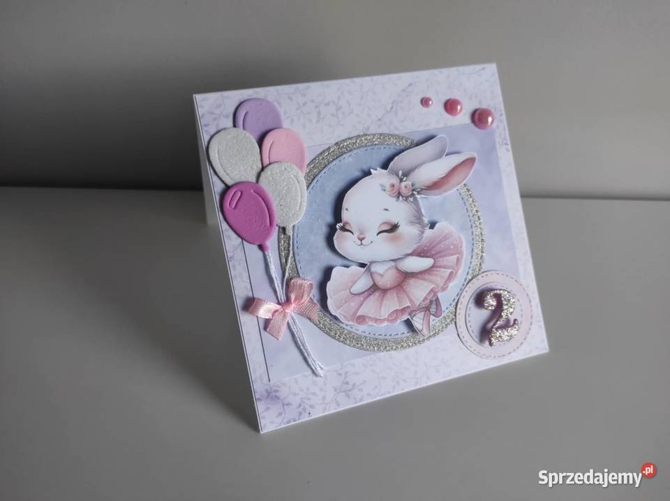 Kartka okolicznościowa ręcznie robiona na