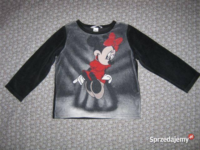 Welurowa bluza dresowa HM z Myszka Minnie 110 Warszawa sprzedam