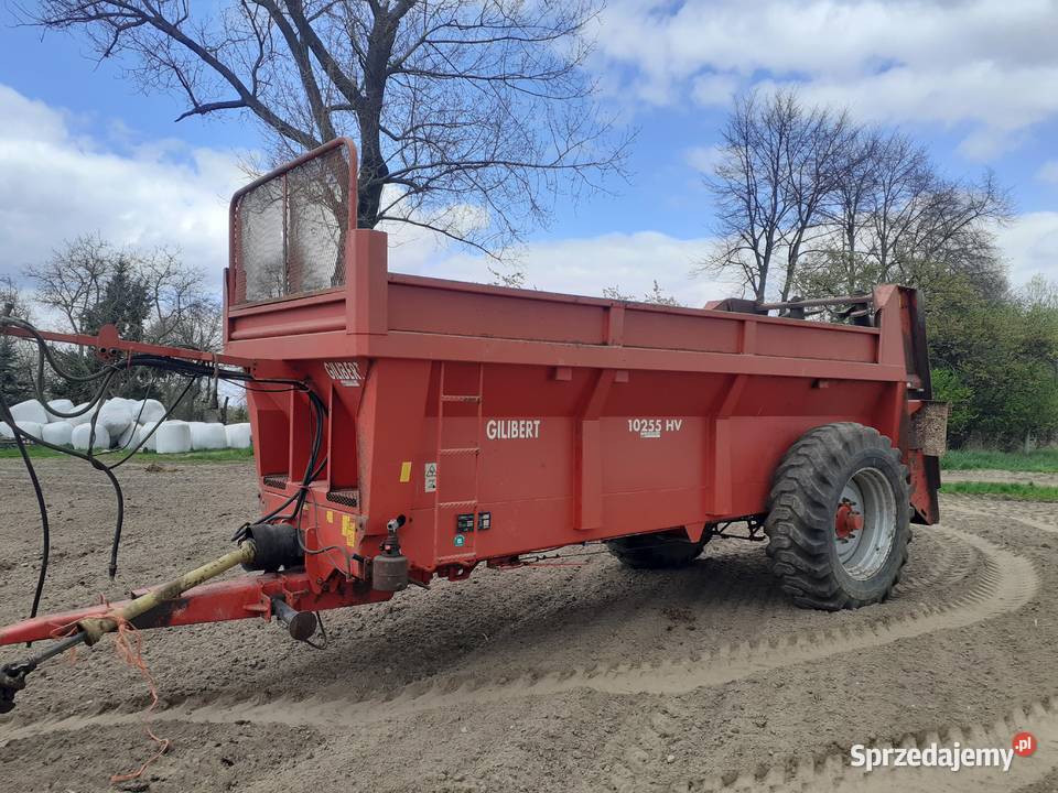 Rozrzutnik obornika gilibert 10 ton Lulkowo