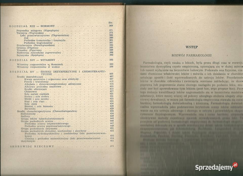 Farmakodynamika JHano 1955 farmakologia medycyna Książki naukowe i popularnonaukowe Łódź sprzedam