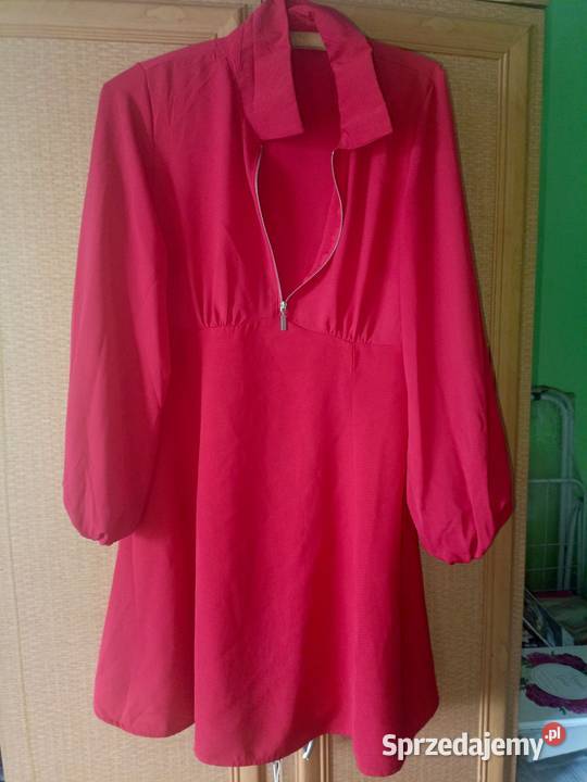 Sukienka czerwona Rozmiar 42(XL) Kutno