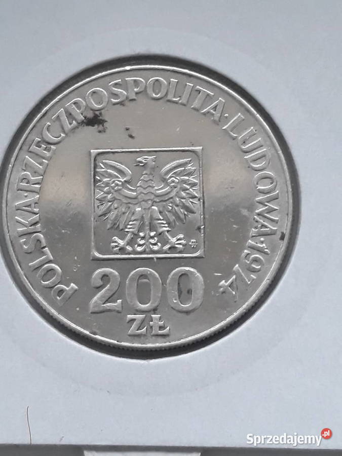 200 XXX Lat PRLu 1974 r 8 menniczy Konin