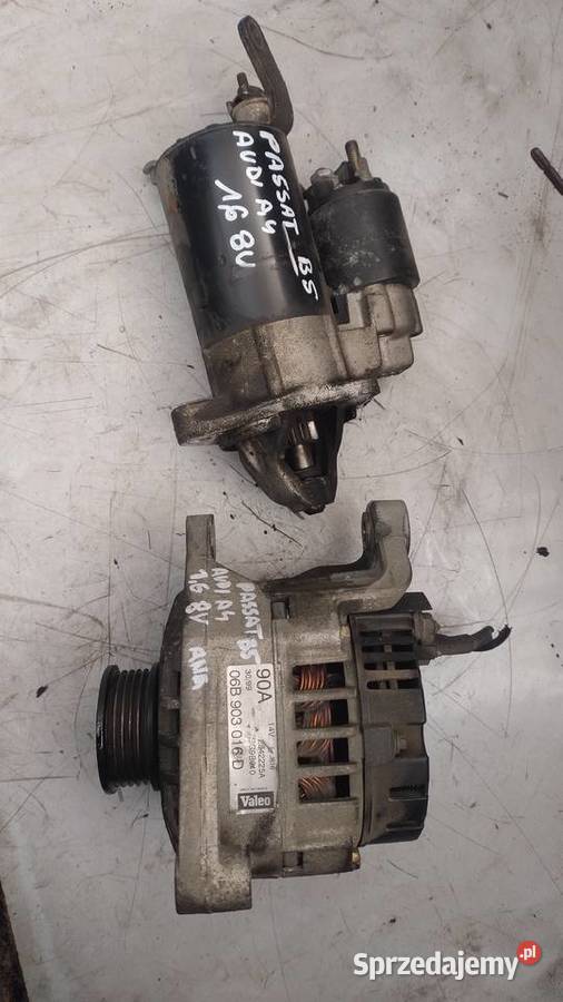 VW PASST B5 AUDI A4 16 8V rozrusznik alternator Kielce