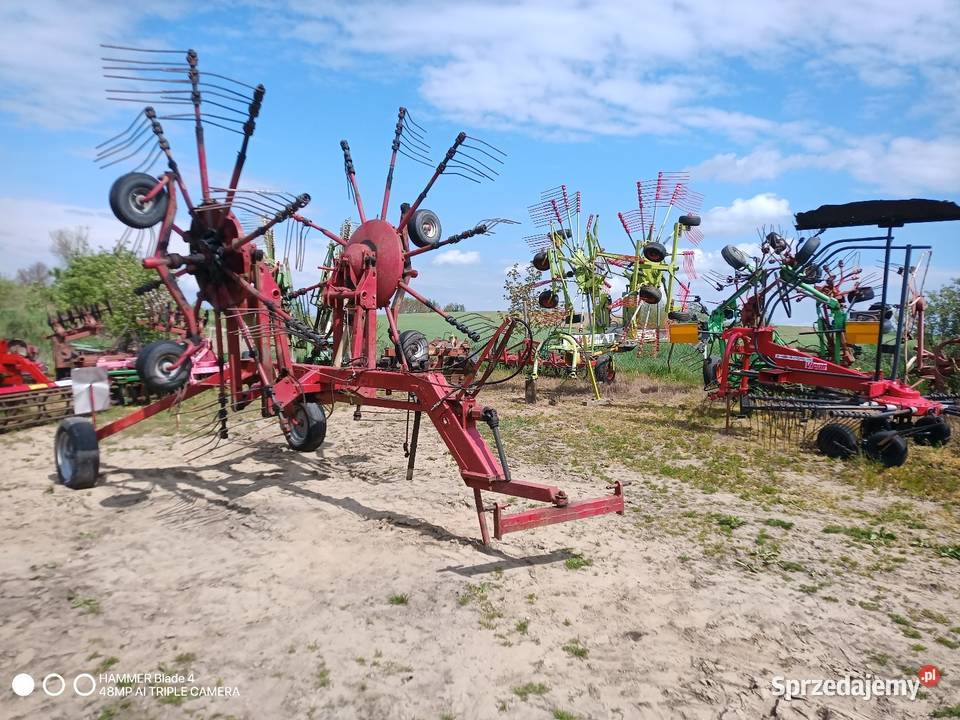 Zgrabiarka fella630 Claas żeowijarka kverneland Kiwity