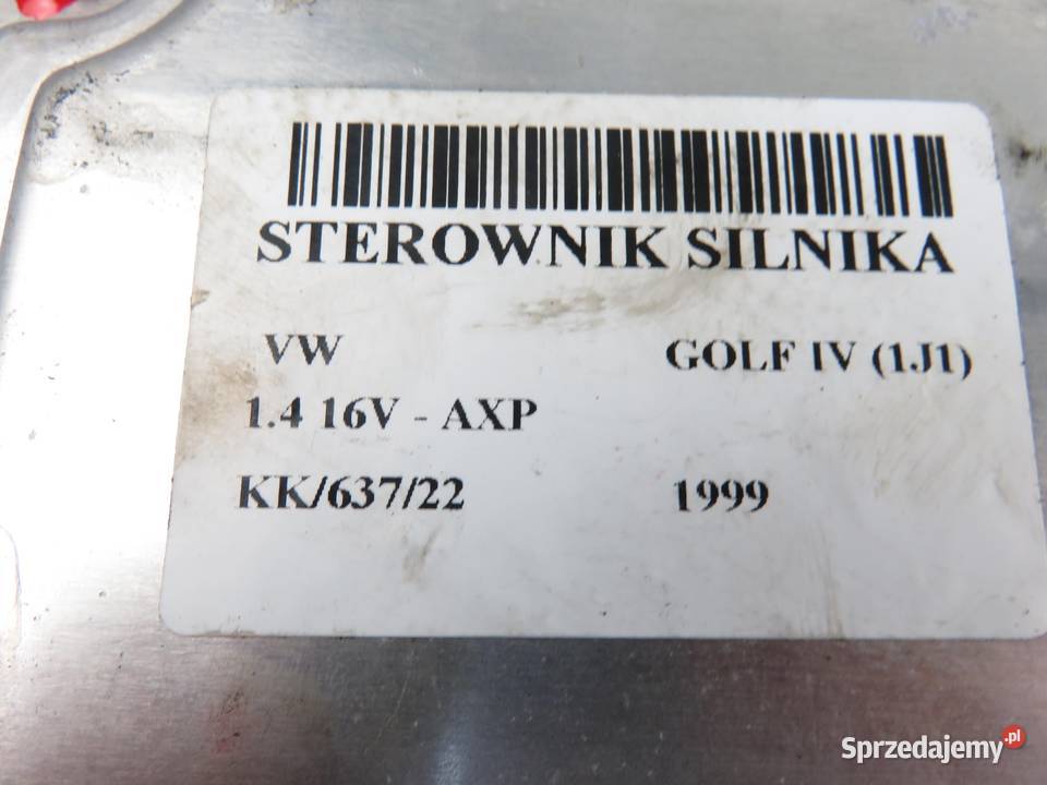 STEROWNIK VW GOLF IV 14 16V 036906032F małopolskie