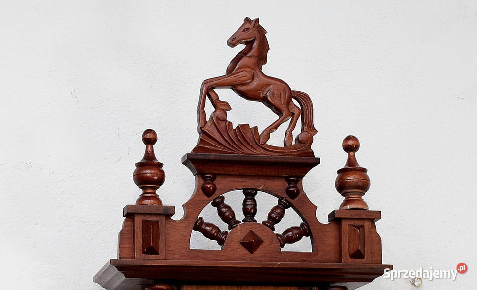 Zegar wiszący sprawny z koniem wysyłam