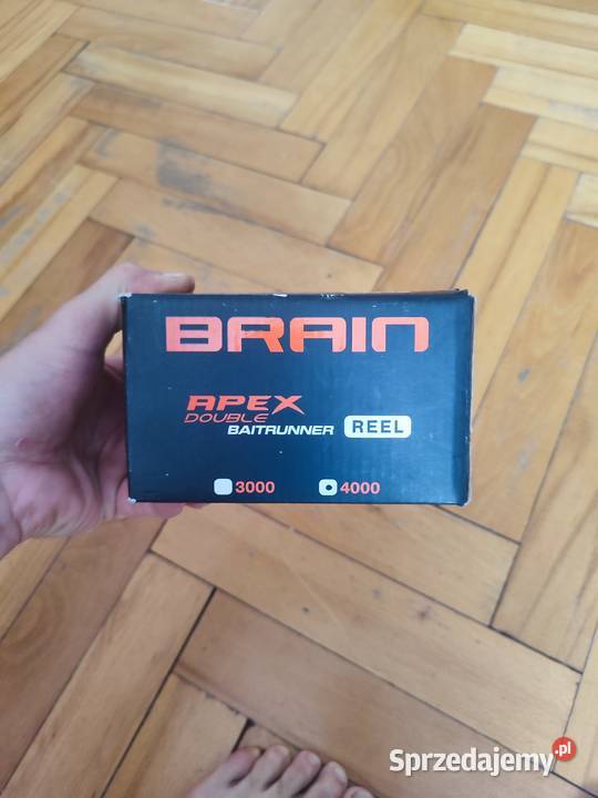 Kołowrotek Brain Apex Double Baitrunner z wolnym Gliwice