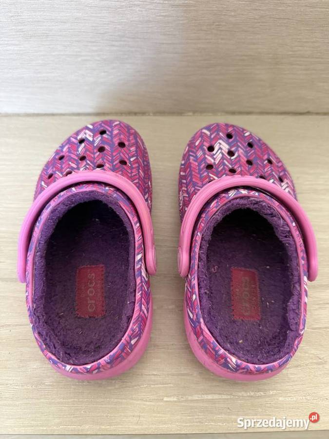 Chodaki dziecięce Crocs C7 r 23 Łódź sprzedam
