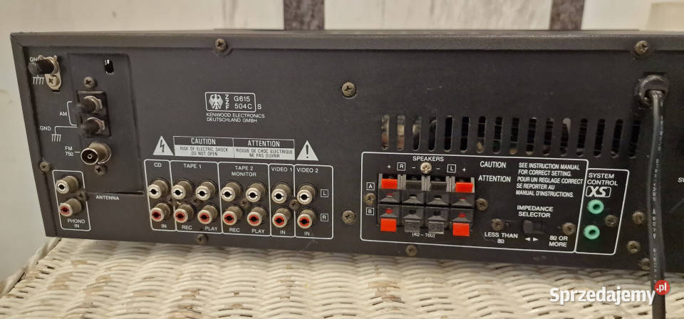 Wzmacniacz Kenwood KRA5040 amplituner amplituner wielkopolskie Międzychód