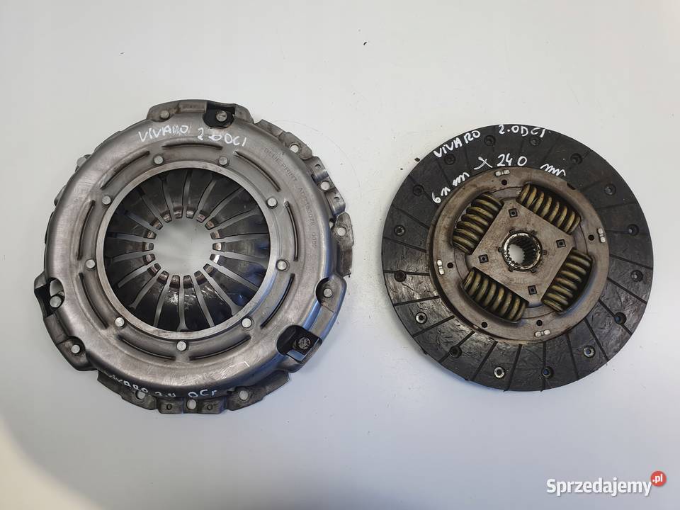 Opel Vivaro 20 DCI DOCISK TARCZA sprzęgło osobowe