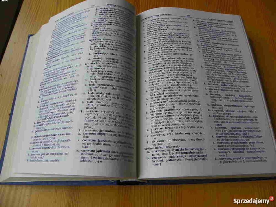 SŁOWNIK MEDYCZNY POLSKOŁACIŃSKI Dąbrowska FA Goleniów