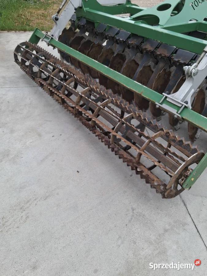 Brona talerzowa tolmet 3m talerze fi610 Mroczno