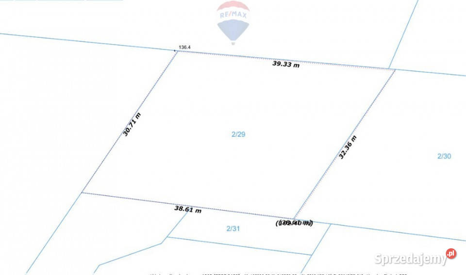 Działka budowlana w spokojnej okolicy Siestrzeń