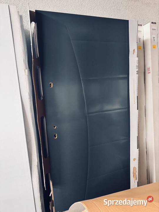 Drzwi zewnętrze metalowe ocieplane 80 pełne Oleśnica