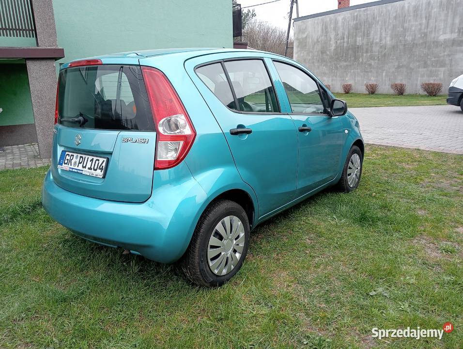 Suzuki Splash 2009r Stan Samochody osobowe Częstochowa