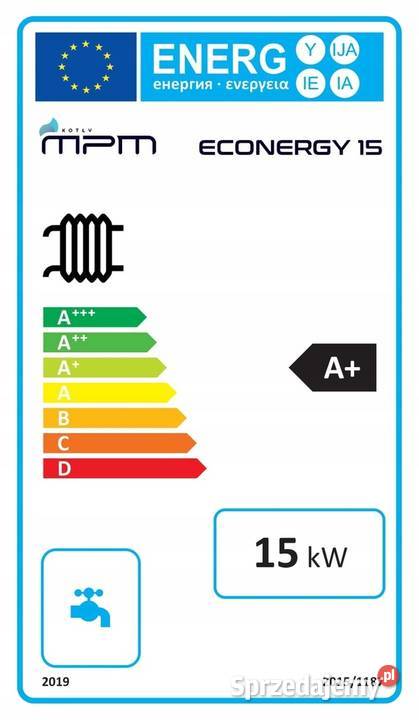 Kocioł MPM Econergy 15 kW ecoMax 860 Piece i kominki kujawsko-pomorskie Golub-Dobrzyń