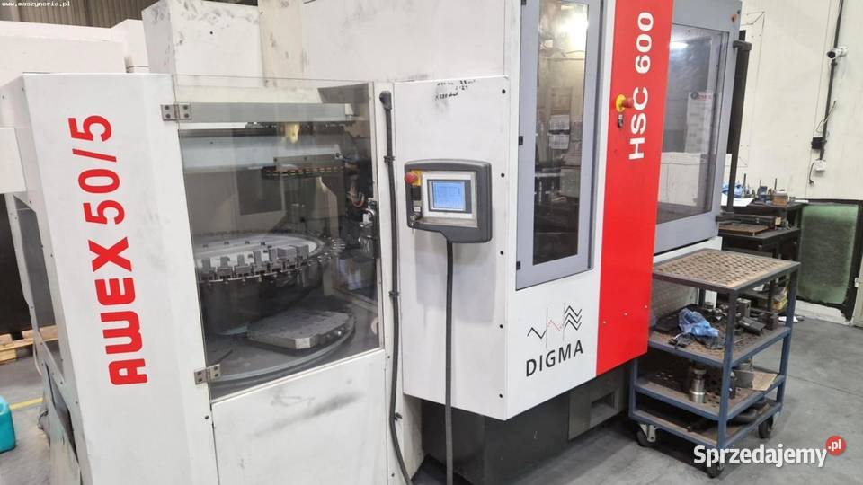 Centrum obróbcze CNC EXERON DIGMA HSC 600