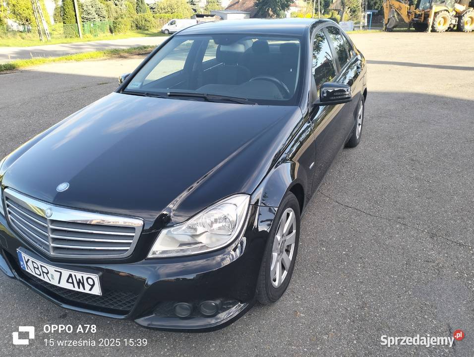 Mercedes C 200 W204 małopolskie Wokowice sprzedam