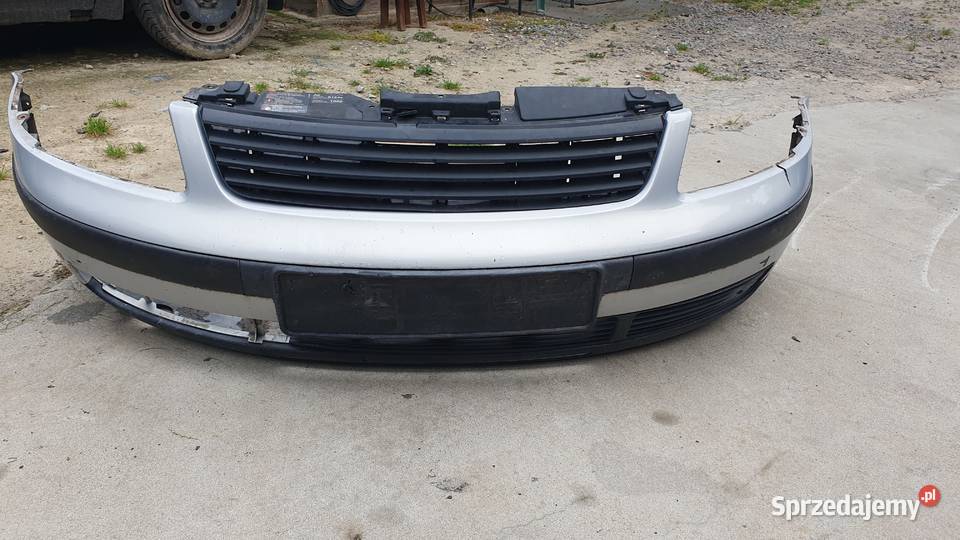 passat b5 zderzak przedni LB7Ż Zderzaki Kiełczewice Dolne