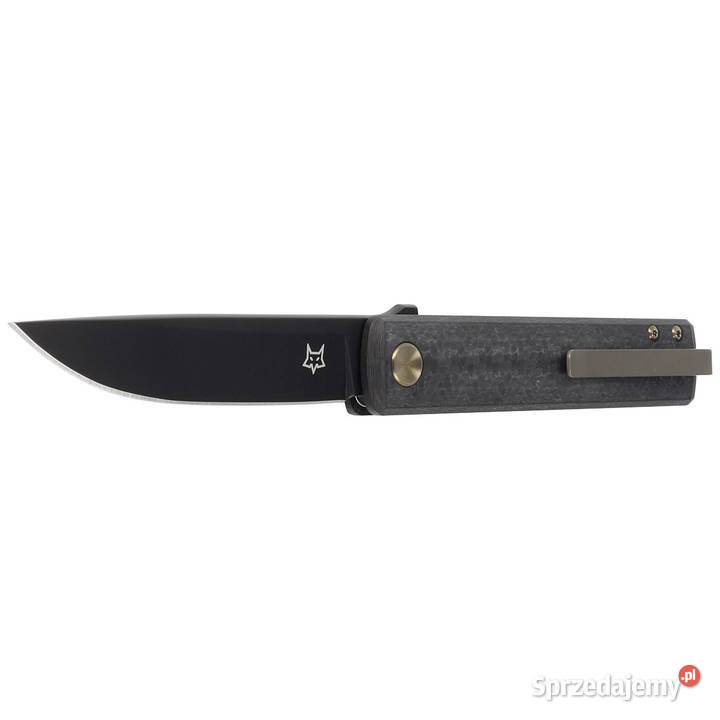 Nóż składany FOX Chnops Carbon Fiber PVD M390 by Warszawa