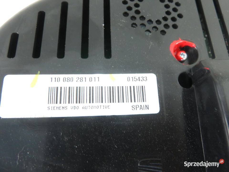 LICZNIK SEAT ALTEA 20 TFSI 110080281011 Liczniki i zegary