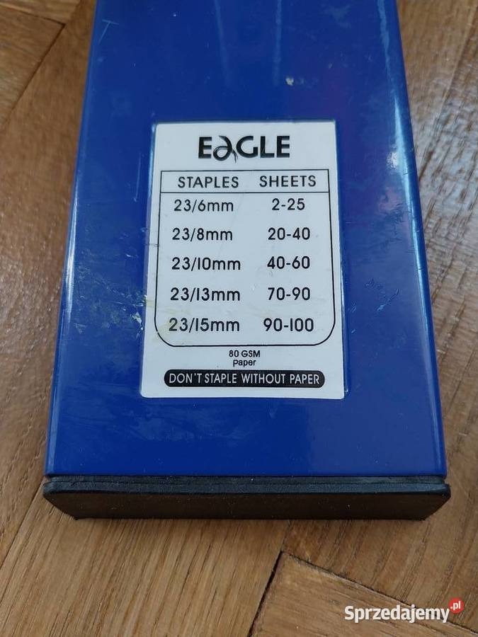 Duży zszywacz Eagle938 do 100k zszywki Eagle dolnośląskie