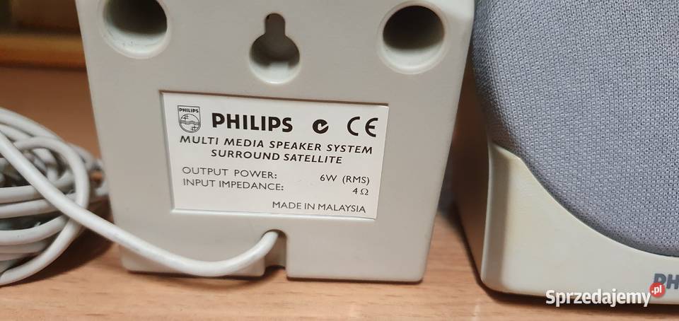 Philips Głośniki surroundowe 6W 4 omy łódzkie Łódź sprzedam