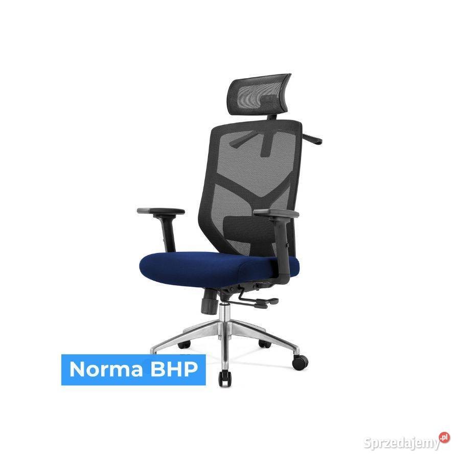 Fotel biurowy ergonomiczny Rosa granatowy ANGEL podkarpackie Jarosław