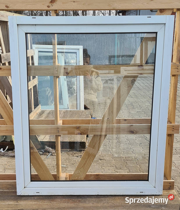 OKNA KacprzaK OKNO PCV 124X142 Używane Dom i Ogród