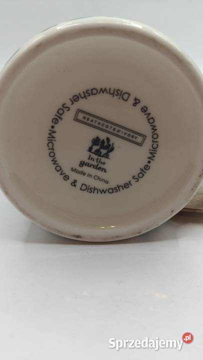 Kubek ceramiczny z motywem polnych kwiatów lubelskie Zamość sprzedam