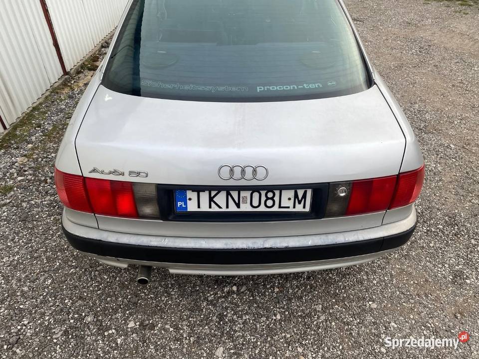 Audi 80 B4 20abt 90 BLPG SZYBERDACH Ważne opłaty 4/5 Iłża