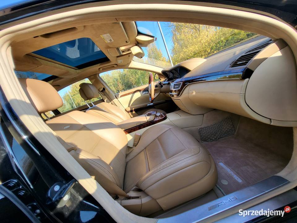 MercedesBenz S 65 AMG Long okręt flagowy światła przeciwmgielne Poznań