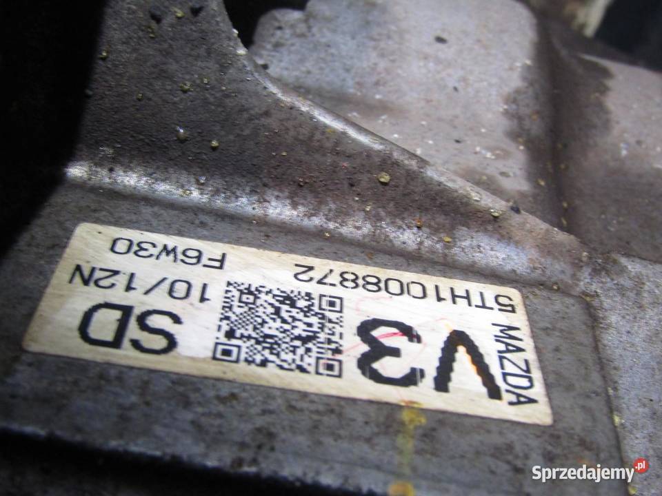 SKRZYNIA BIEGÓW MANUALNA 15 B MAZDA 2 DJ F6W30