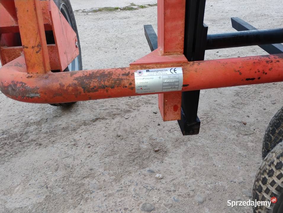 Wózek brukarski paleciak terenowy oryginalny Mielec