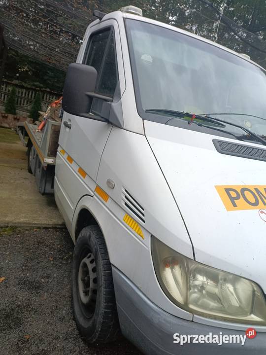 Sprzedam lawetę Mercedes sprinter 311 Mercedes-Benz Nowy Sącz
