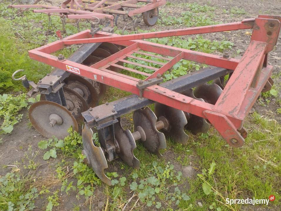 brona talerzowa akpil 2x8 talerzy nieuszkodzony Aleksandrów Kujawski