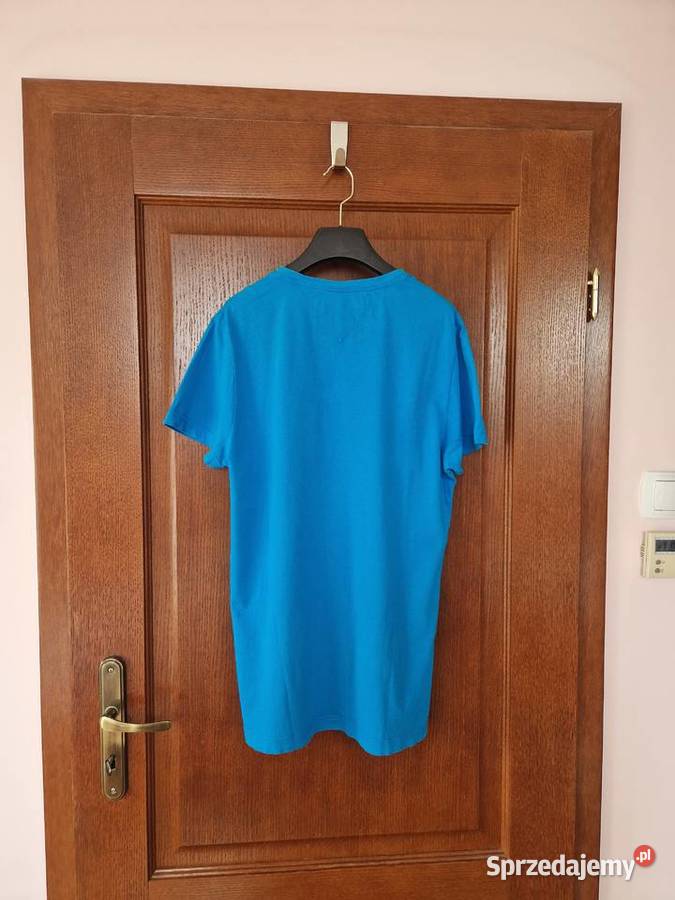 Koszulka niebieska tshirt Tommy Hilfiger rozmiar Bibice