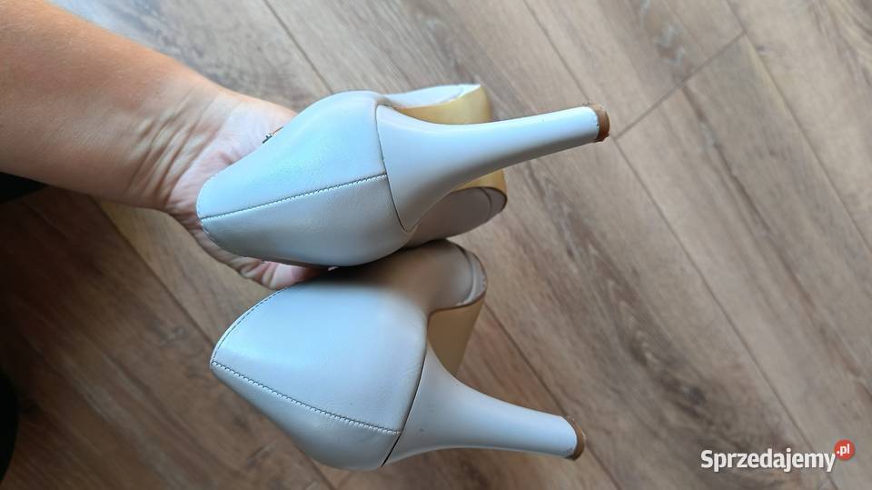 Buty czółenka obcas 40 Ziempniów