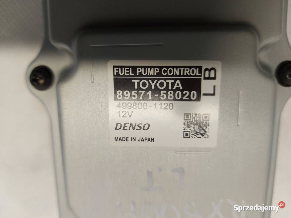 LEXUS 500H MODUŁ STEROWNIK POMPY PALIWA Sterowniki dolnośląskie