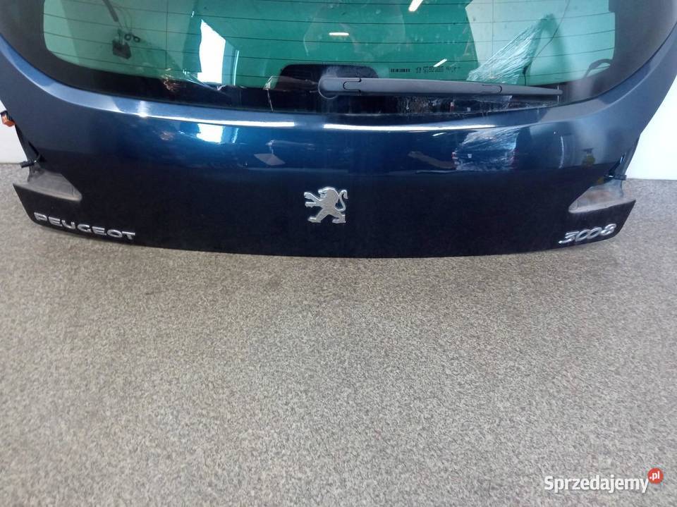 KLAPA TYŁ SZYBA KPSC Peugeot 3008 I 2008 Klapy bagażnika