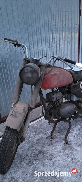 WSK 125 z papierami Rypin