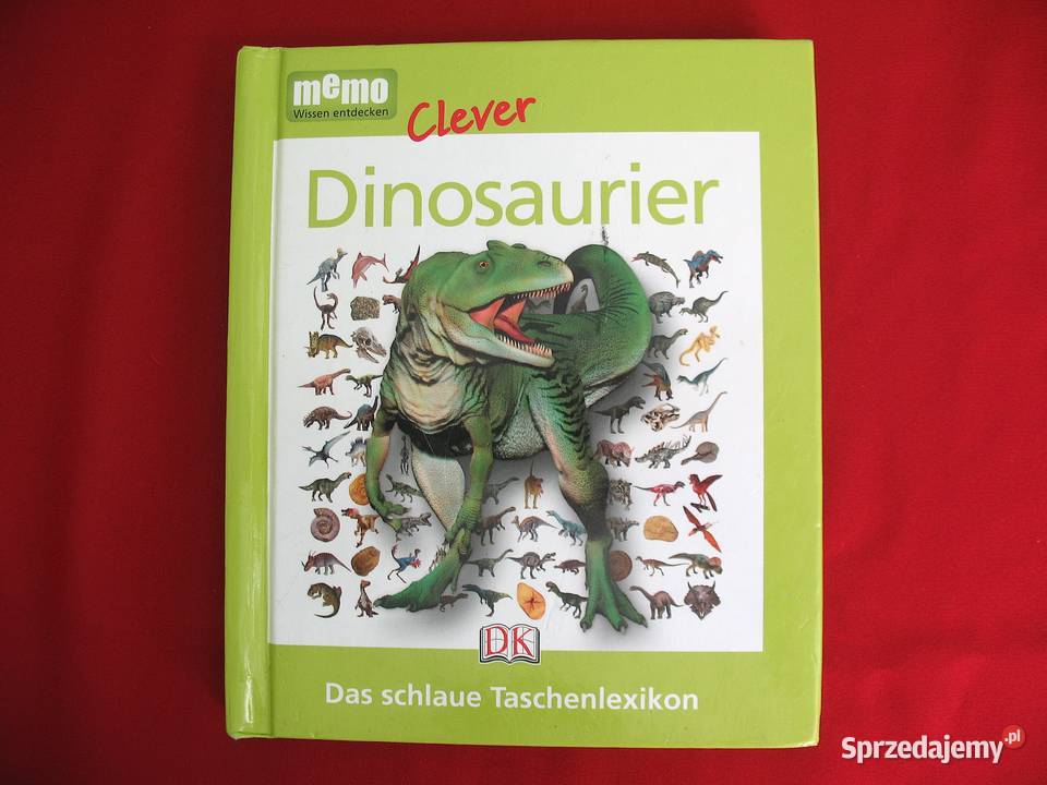 Dinosaurier Clever książka niemiecka Leksykon Siedlce