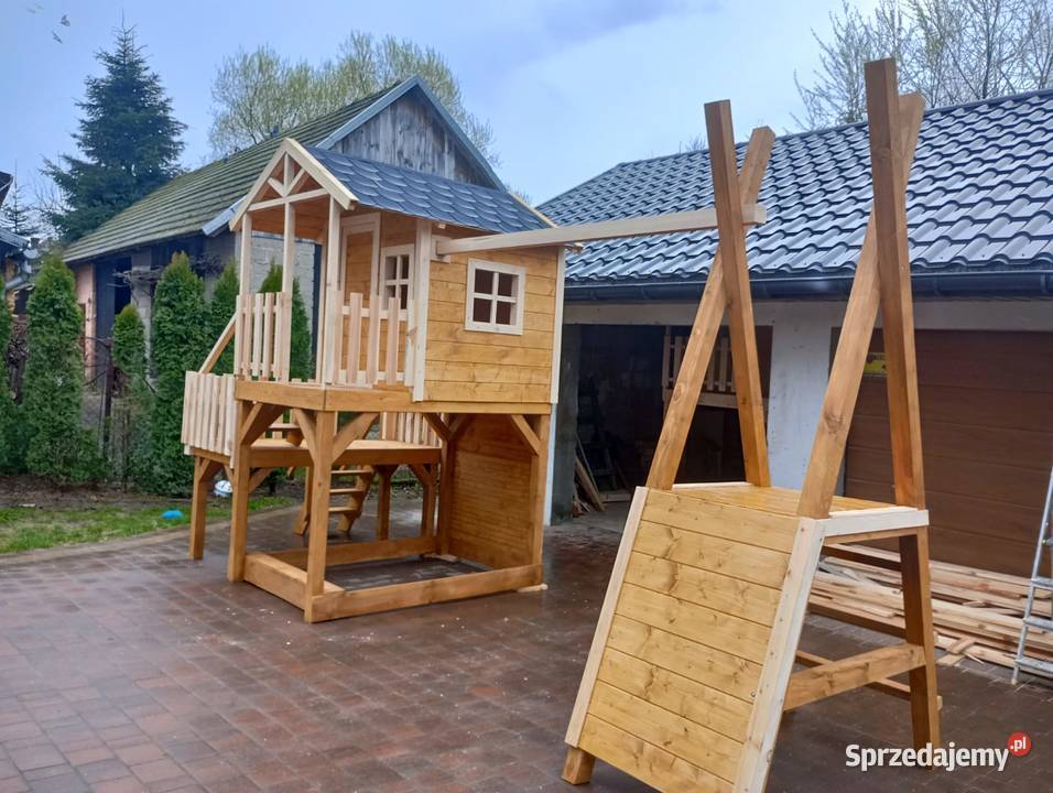 Domki drewniane place zabaw dzieci Dębica