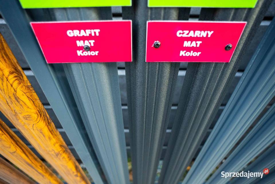 Ogrodzenie Sztachety Metalowe 1m 15m 2m 25m 3m