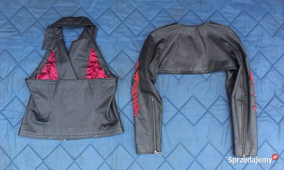Kurtka skórzana Harley skóra ramoneska kamizelka Rybnik sprzedam